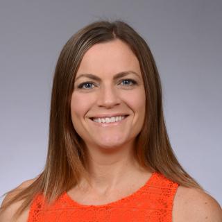 woman with long brown hair