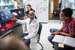 man working in lab