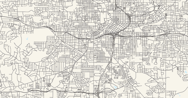 general map illustration