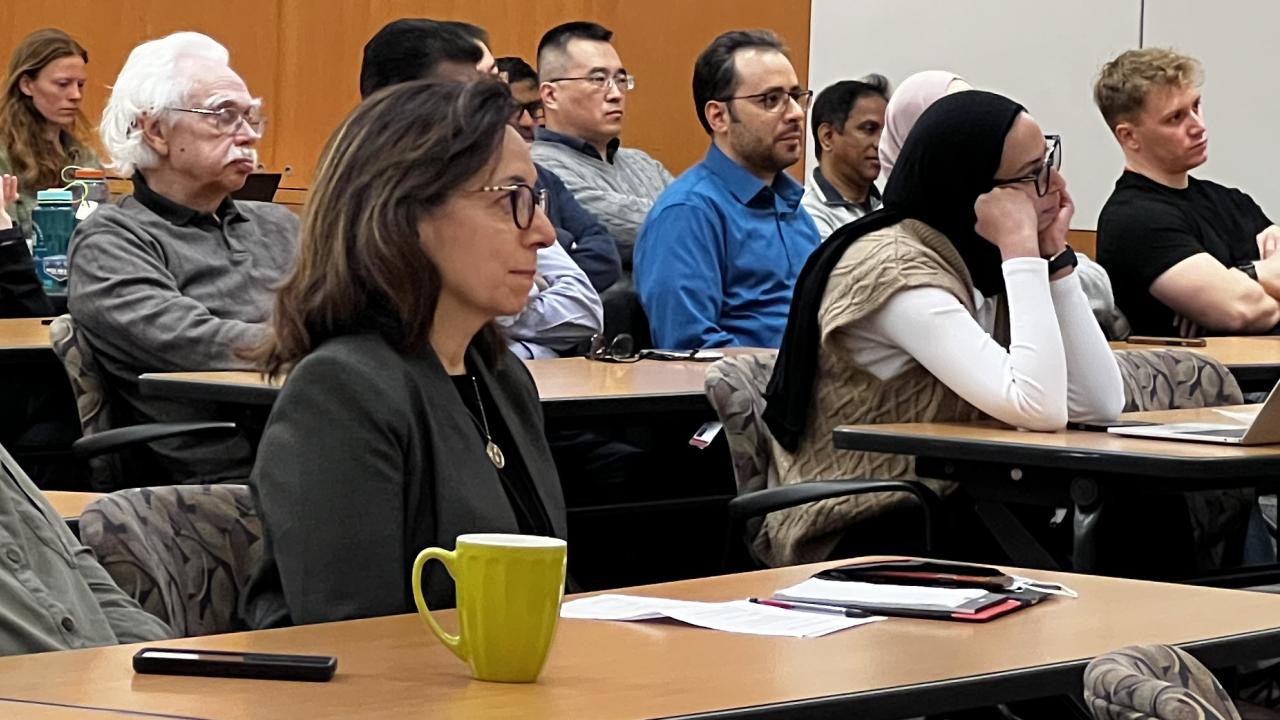 group of people at meeting